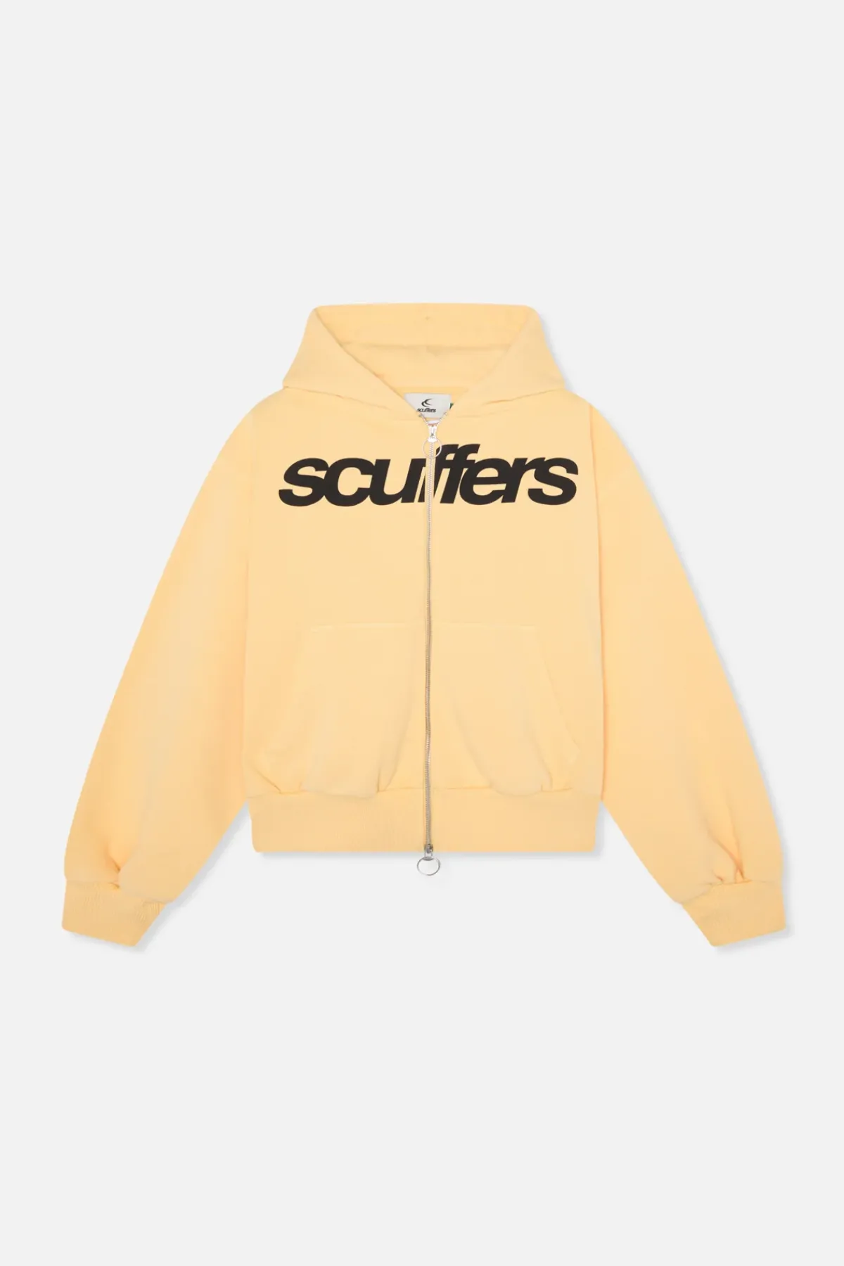 Scuffers Hoodies^Essential Yellow Zipper