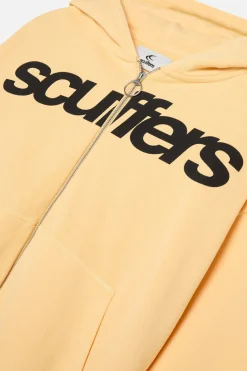 Scuffers Hoodies^Essential Yellow Zipper