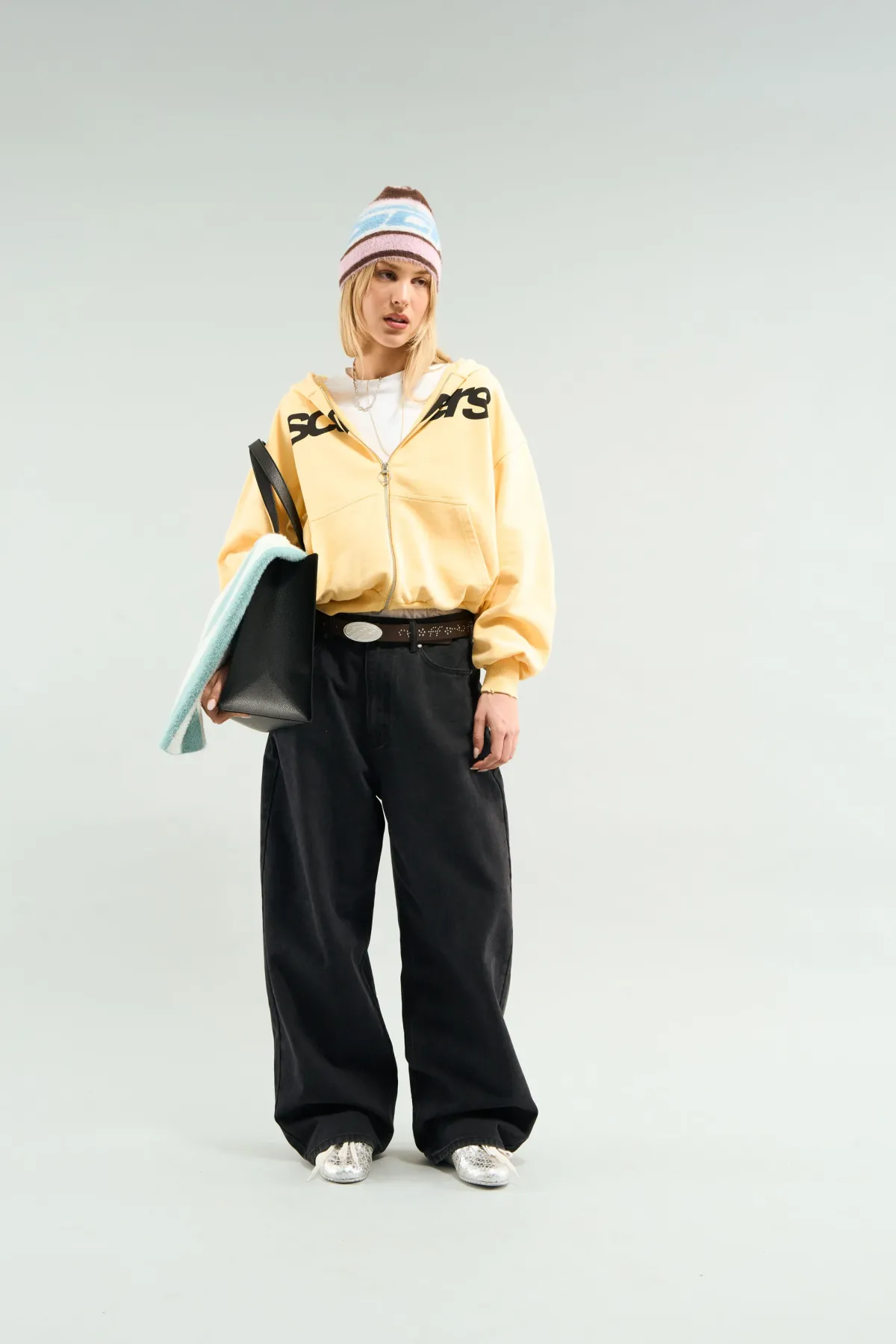 Scuffers Hoodies^Essential Yellow Zipper