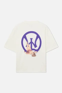 Scuffers T-shirts^Facetime Ecru T-Shirt