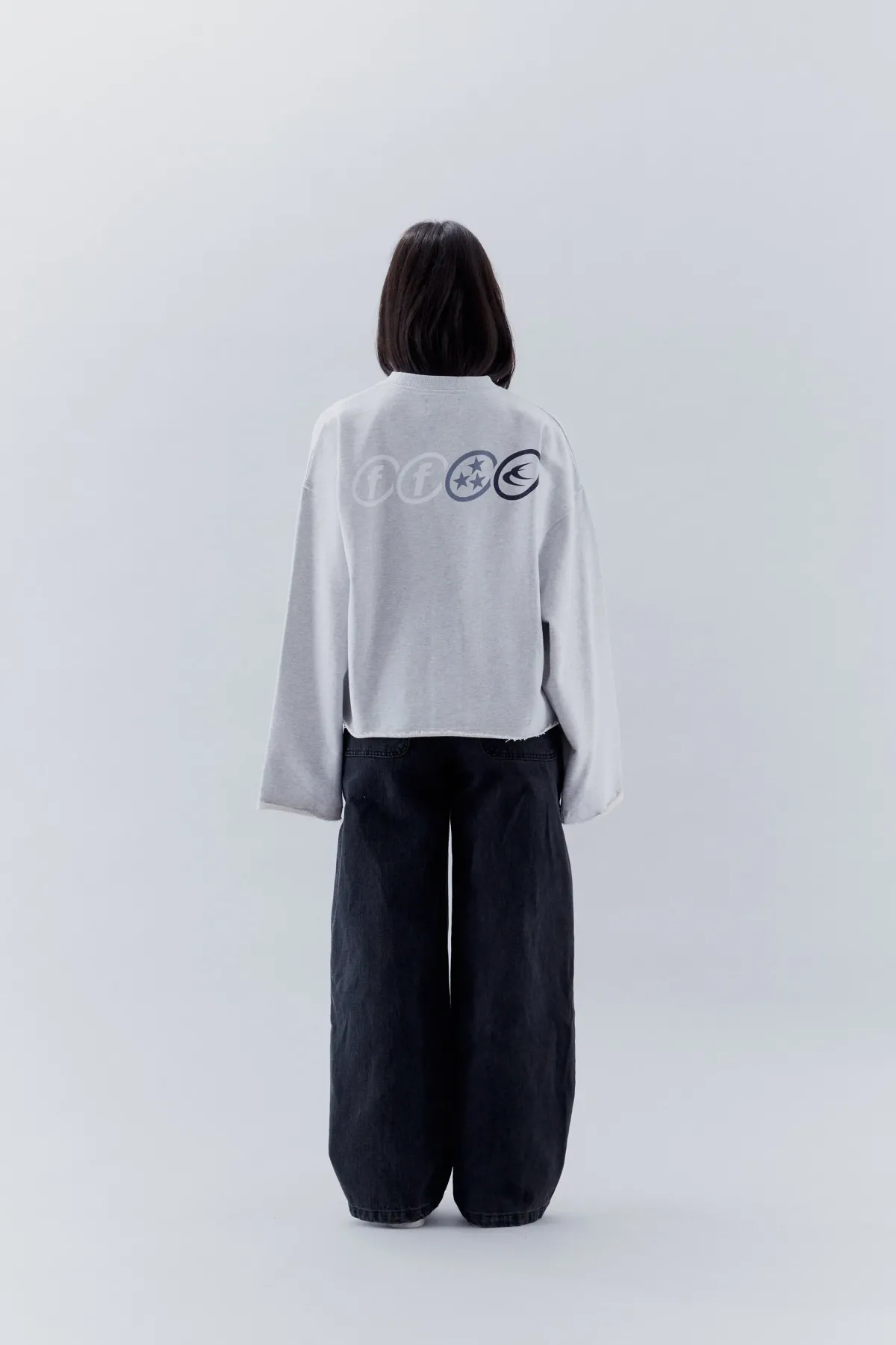 Scuffers Crewneck^FFS Light Grey Sweatshirt