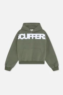 Scuffers Hoodies^Flock Green Hoodie