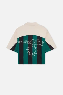 Scuffers Shirts & Polos^Forza Ecru & Green Shirt