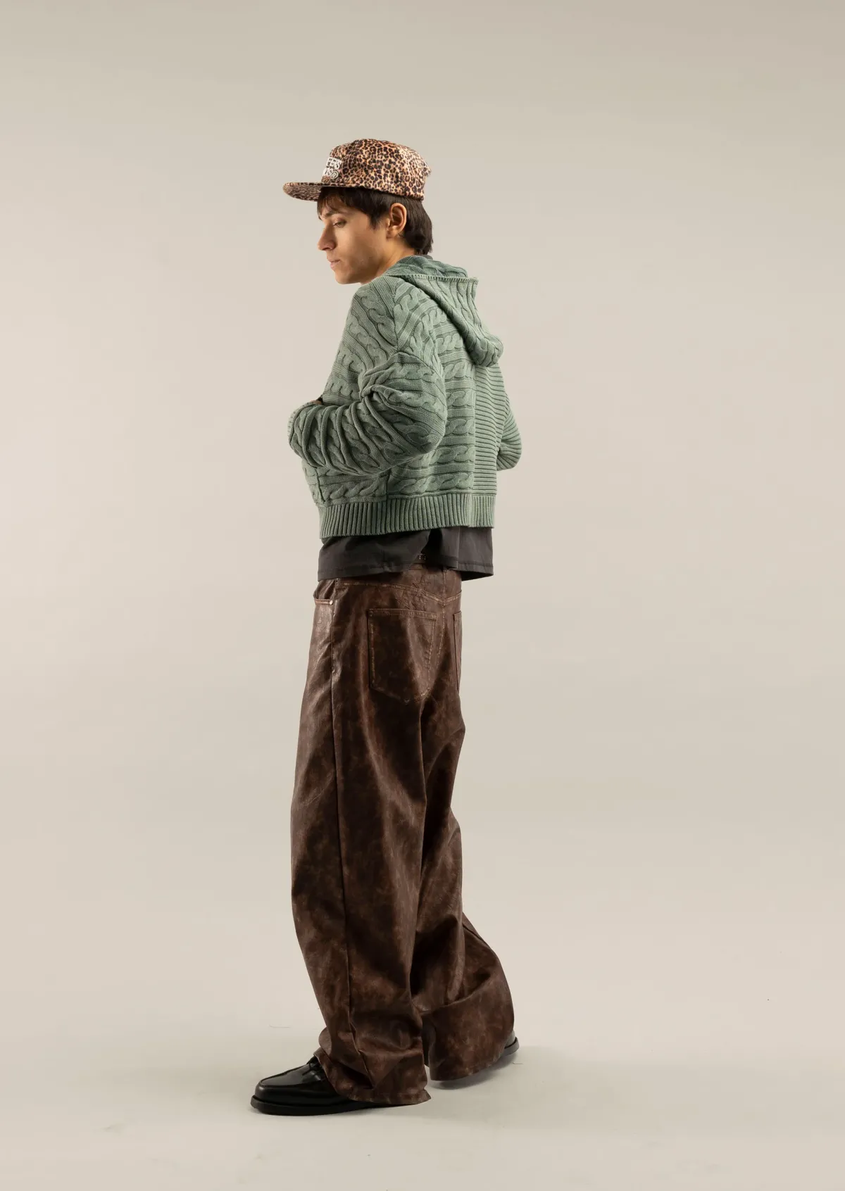 Scuffers Knitwear^Frenchie Green Knit Zipper