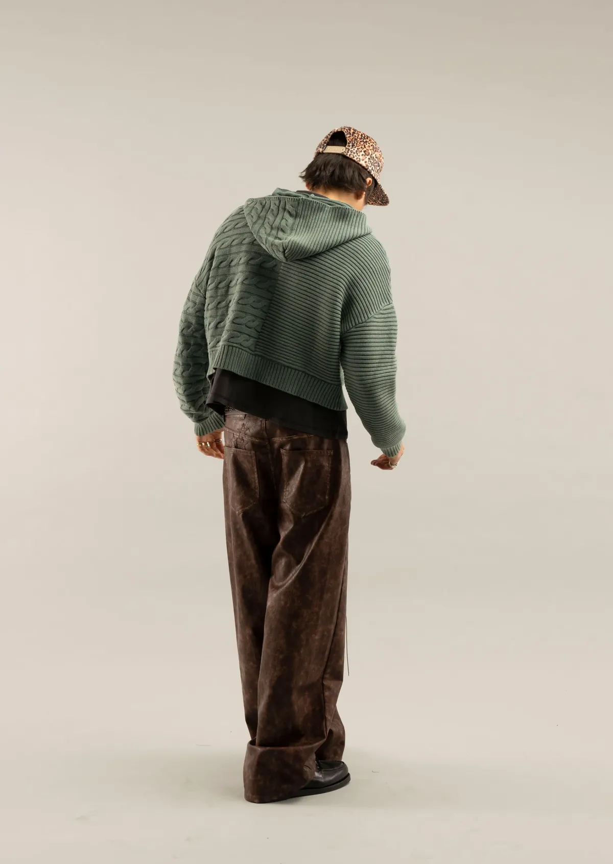Scuffers Knitwear^Frenchie Green Knit Zipper