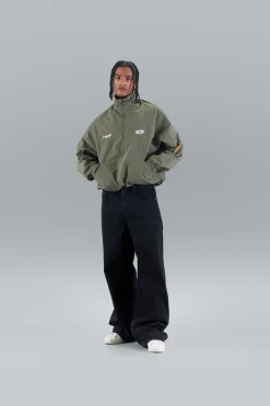 Scuffers Outerwear^FW-7 Green Windbreaker