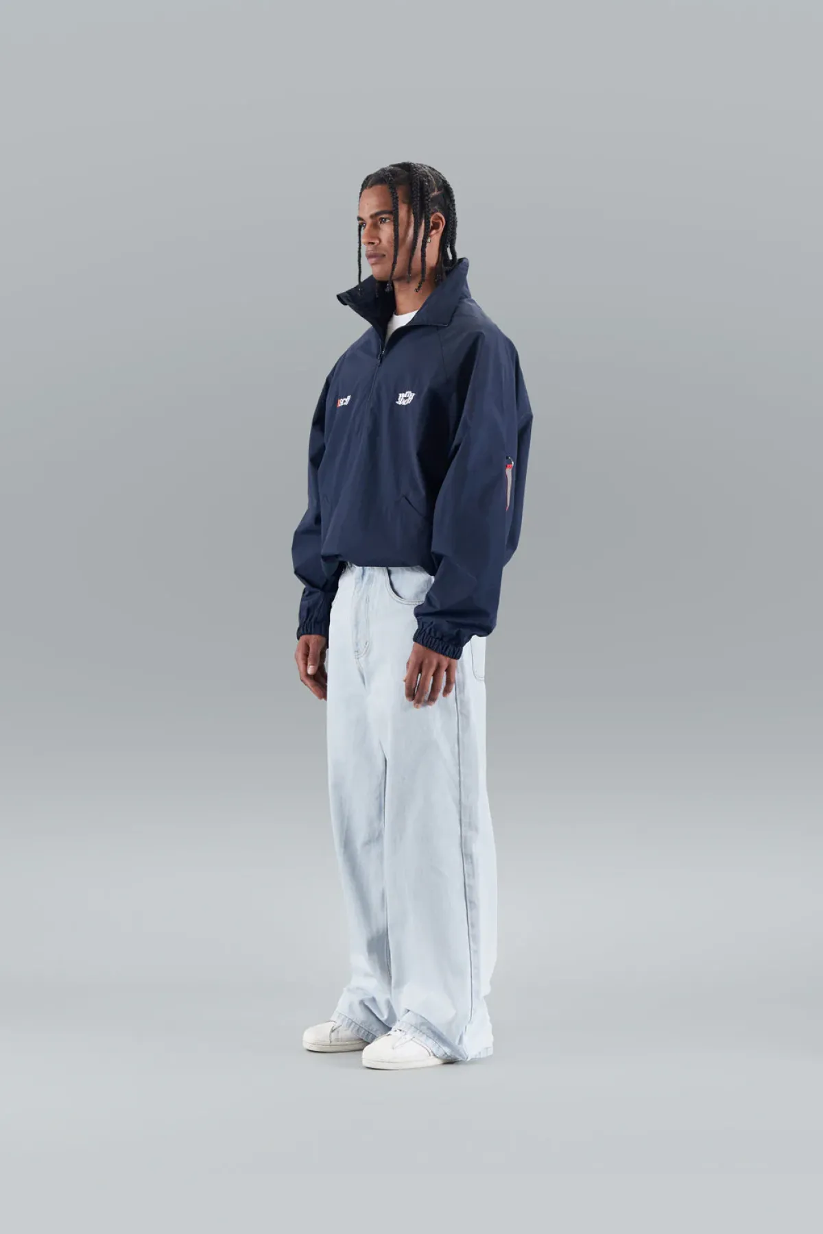 Scuffers Outerwear^FW-7 Navy Windbreaker