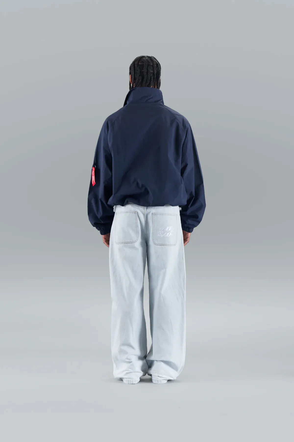 Scuffers Outerwear^FW-7 Navy Windbreaker