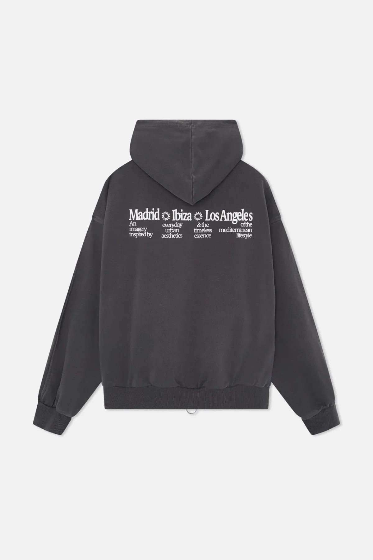 Scuffers Hoodies^Gallery Black Zipped Hoodie