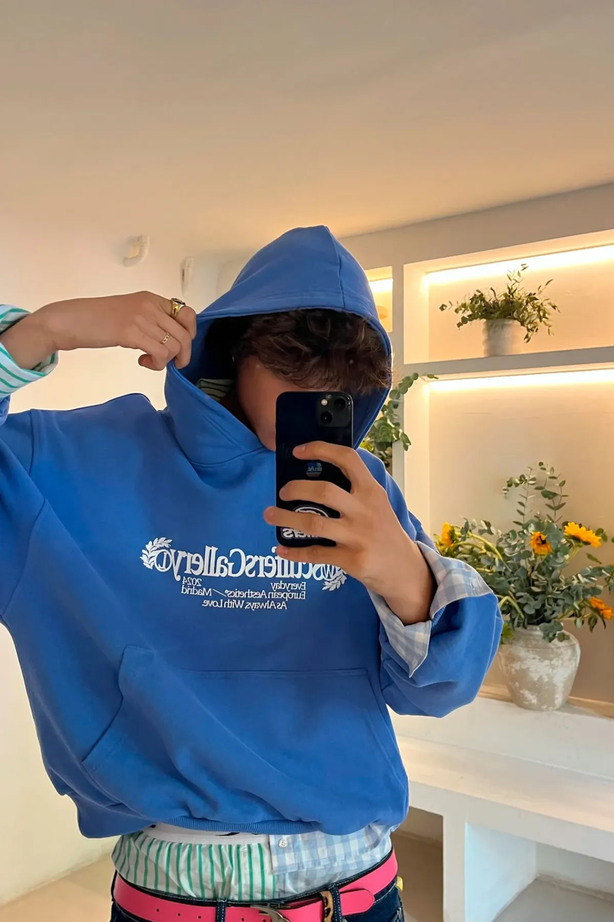 Scuffers Hoodies^Gallery Blue Hoodie