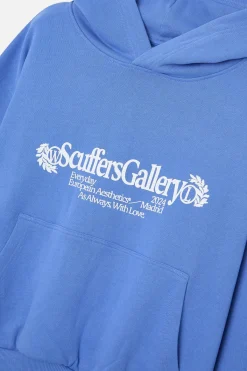 Scuffers Hoodies^Gallery Blue Hoodie