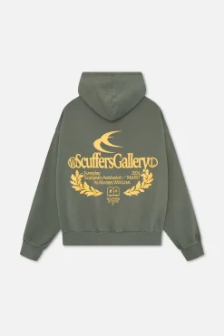 Scuffers Hoodies^Gallery Green Hoodie