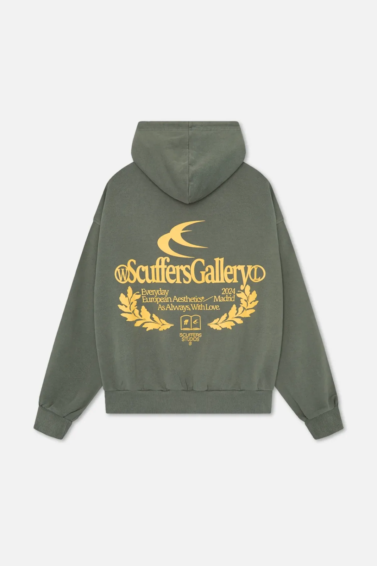 Scuffers Hoodies^Gallery Green Hoodie