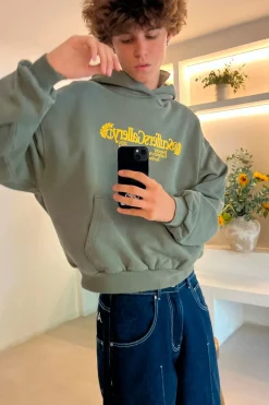 Scuffers Hoodies^Gallery Green Hoodie