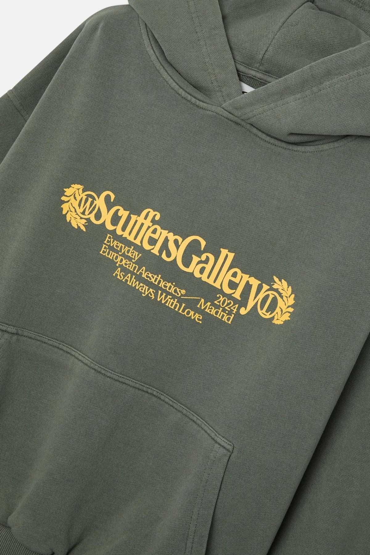 Scuffers Hoodies^Gallery Green Hoodie