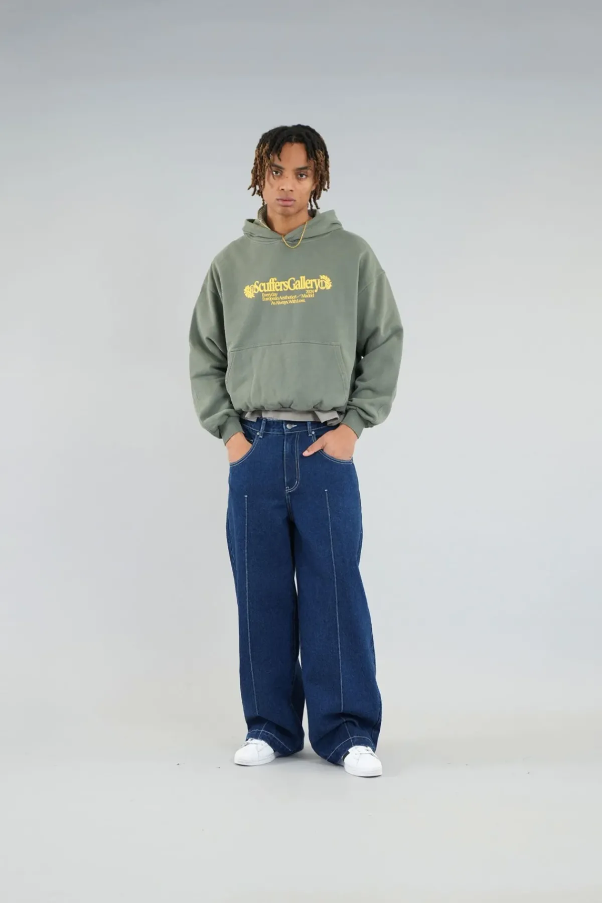 Scuffers Hoodies^Gallery Green Hoodie