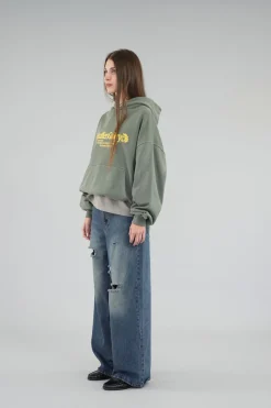 Scuffers Hoodies^Gallery Green Hoodie