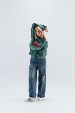 Scuffers Crewneck^Gallery Green Sweatshirt
