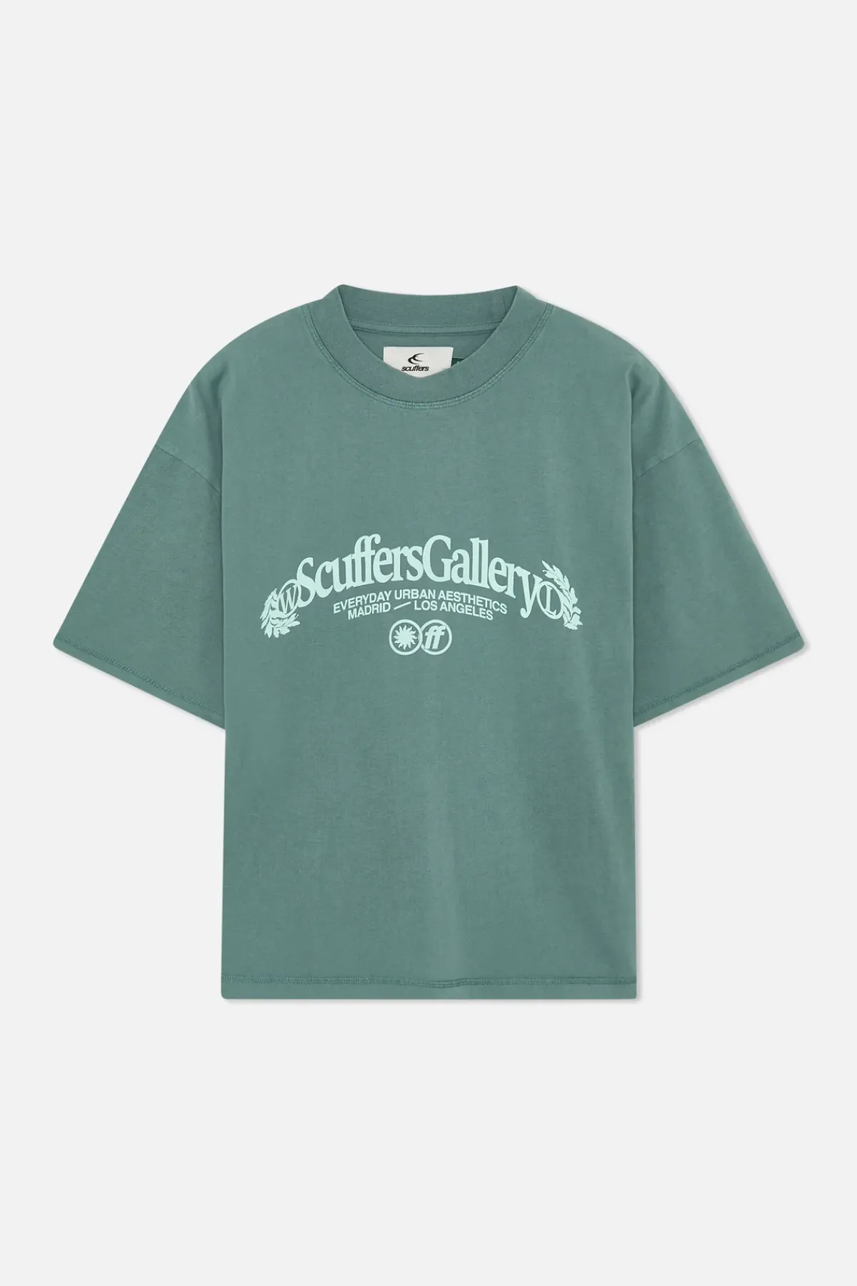 Scuffers T-shirts^Gallery Green T-Shirt