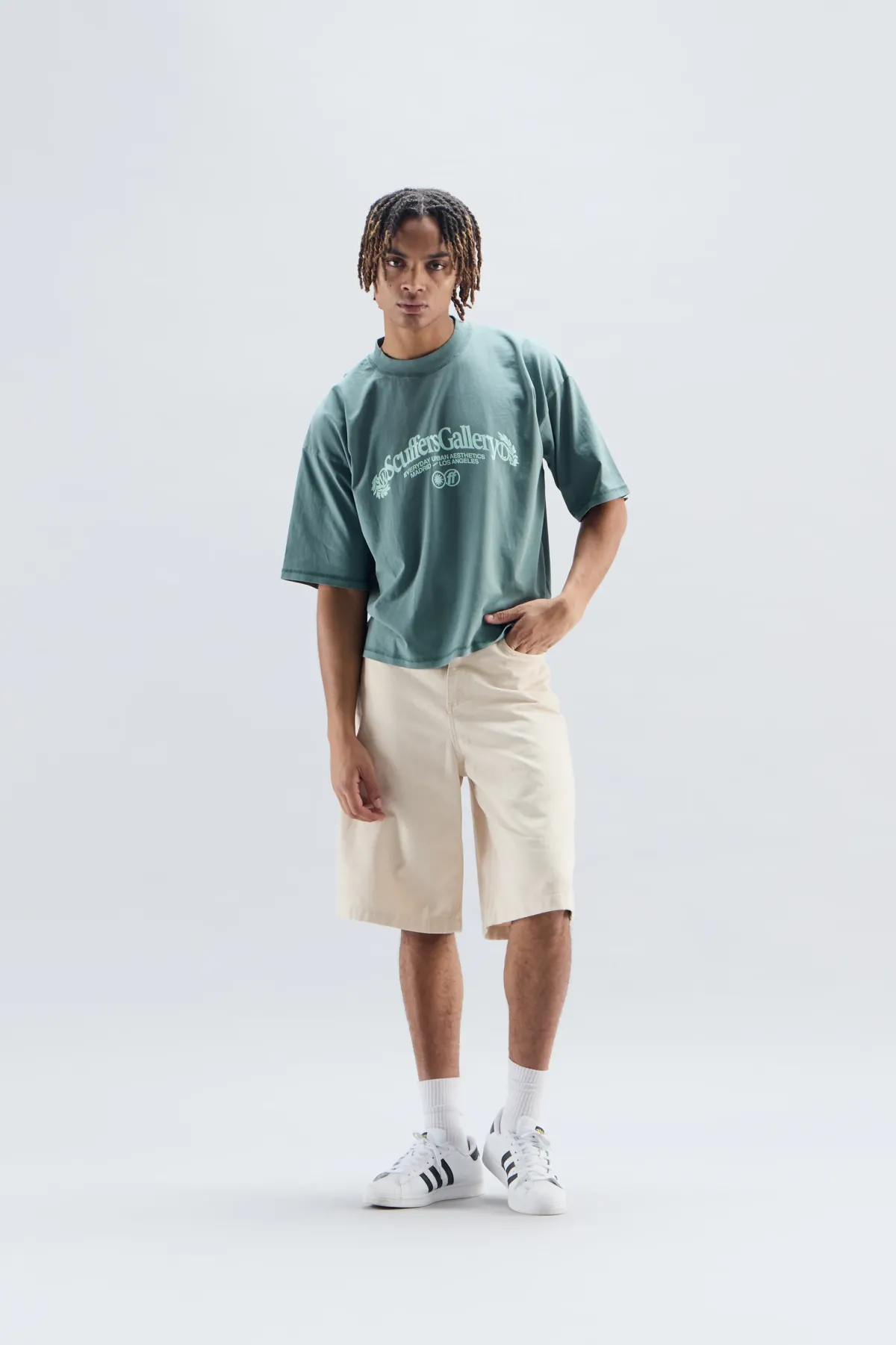 Scuffers T-shirts^Gallery Green T-Shirt