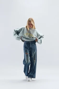 Scuffers Crewneck^Gallery Greenish Sweatshirt
