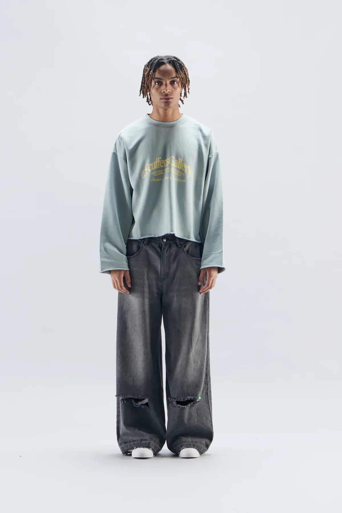 Scuffers Crewneck^Gallery Greenish Sweatshirt