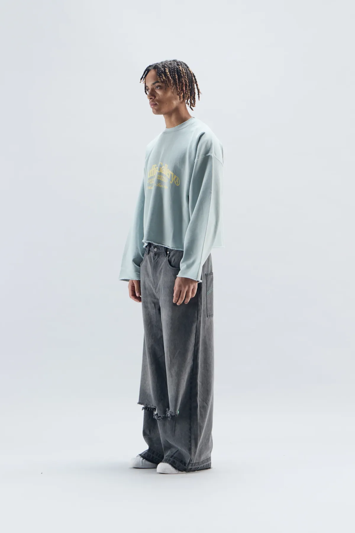 Scuffers Crewneck^Gallery Greenish Sweatshirt