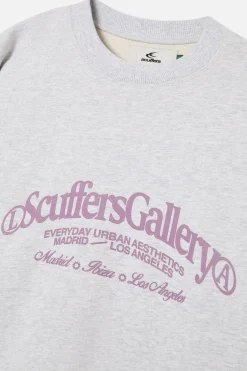 Scuffers Crewneck^Gallery Grey Sweatshirt