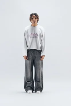 Scuffers Crewneck^Gallery Grey Sweatshirt