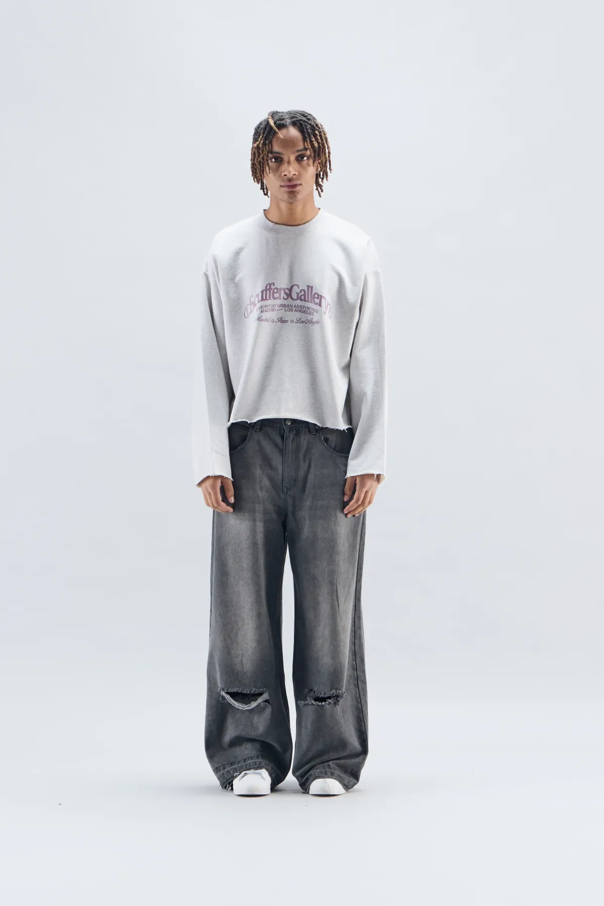 Scuffers Crewneck^Gallery Grey Sweatshirt