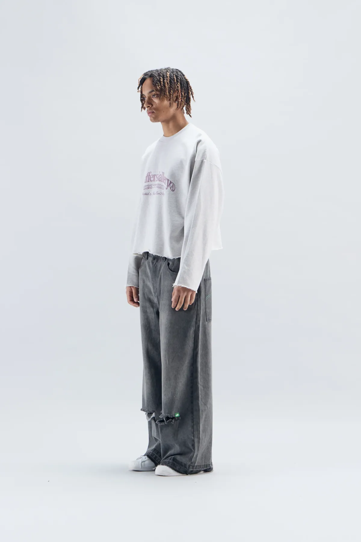 Scuffers Crewneck^Gallery Grey Sweatshirt