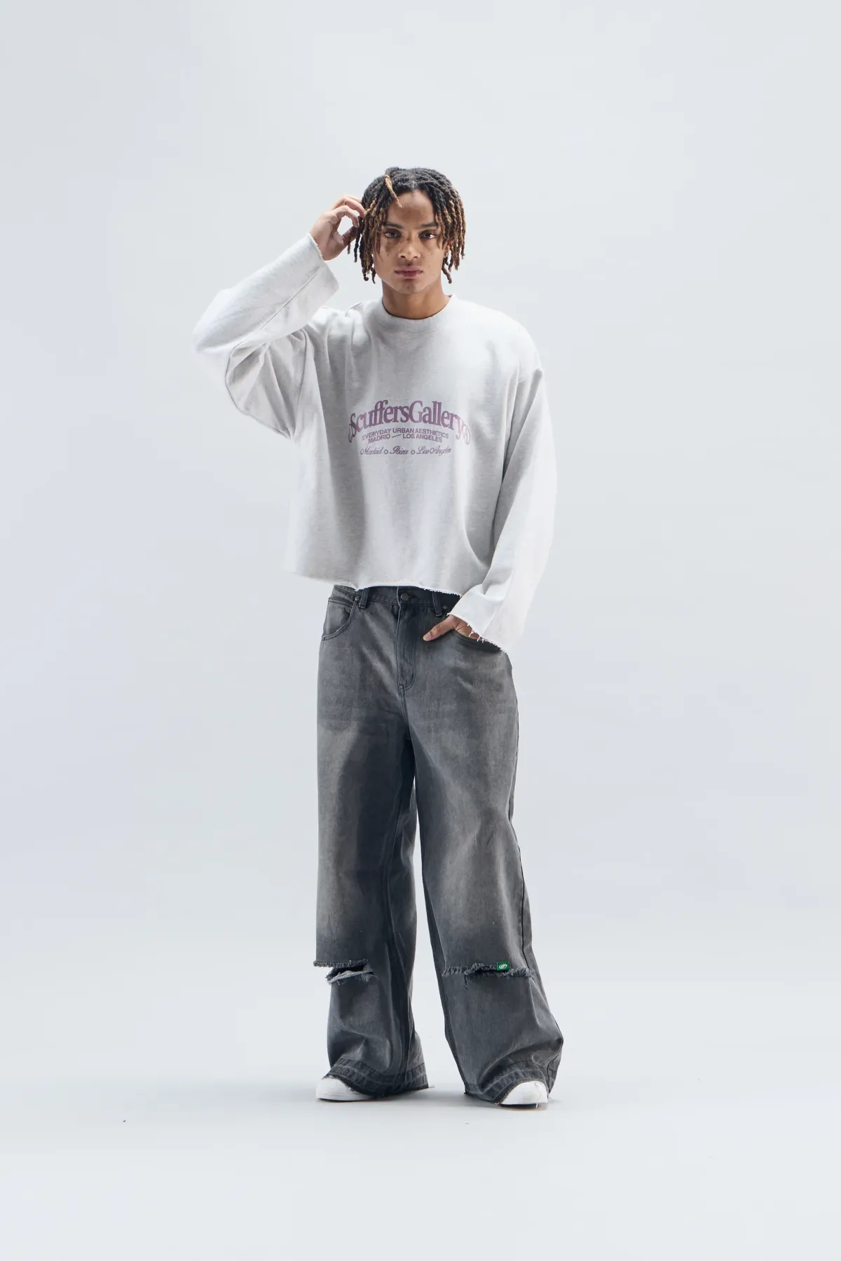 Scuffers Crewneck^Gallery Grey Sweatshirt