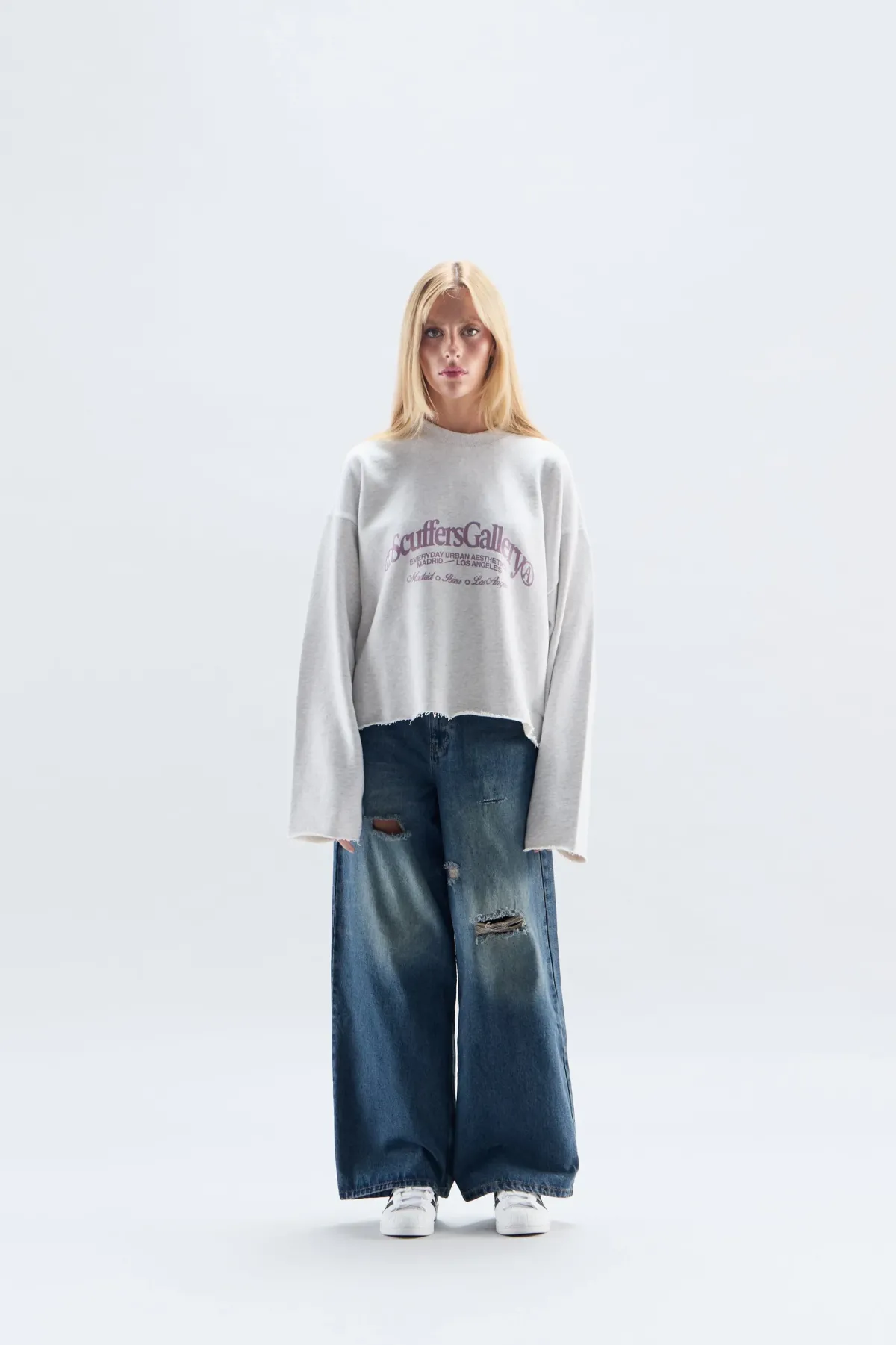 Scuffers Crewneck^Gallery Grey Sweatshirt