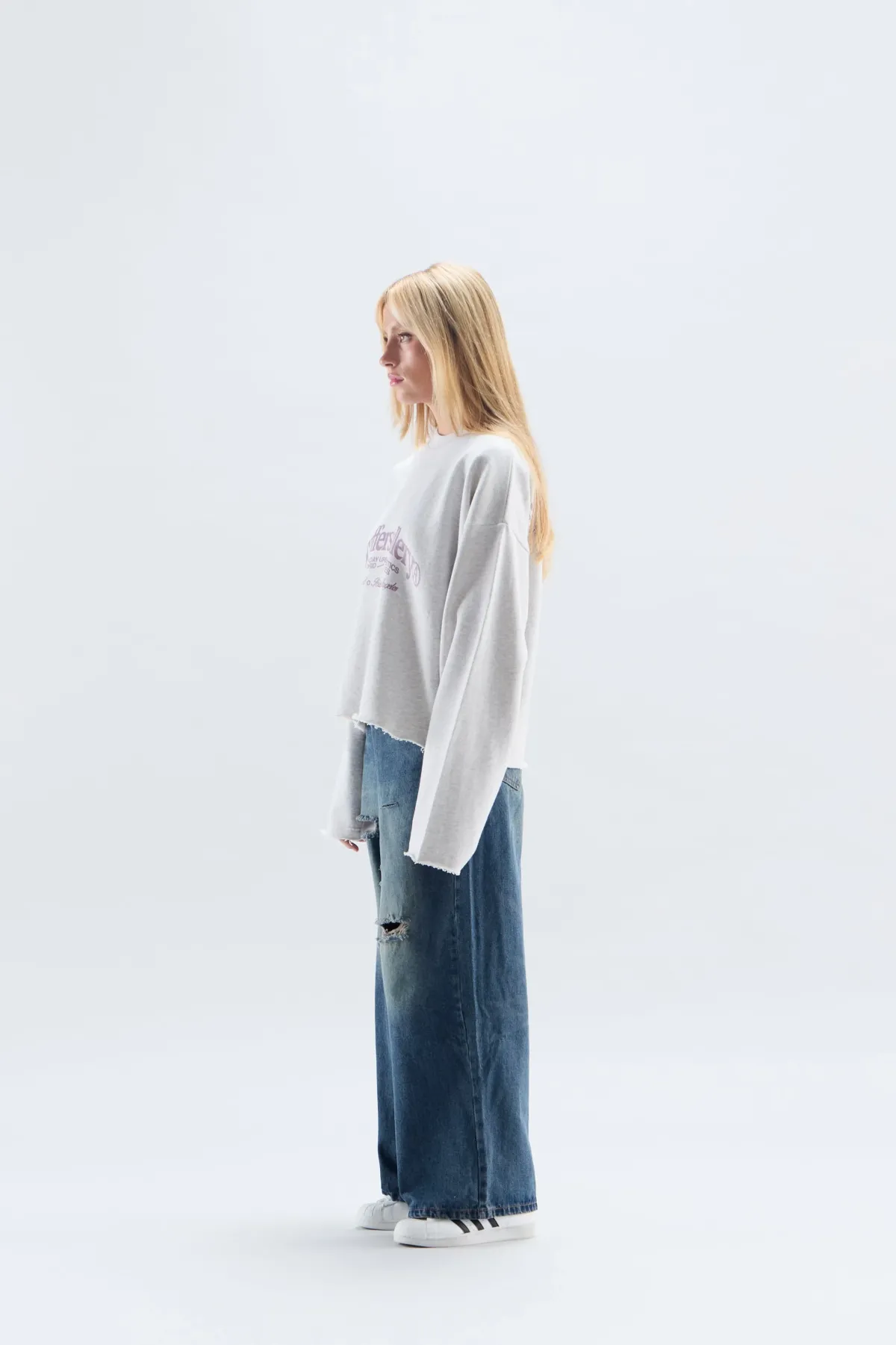 Scuffers Crewneck^Gallery Grey Sweatshirt