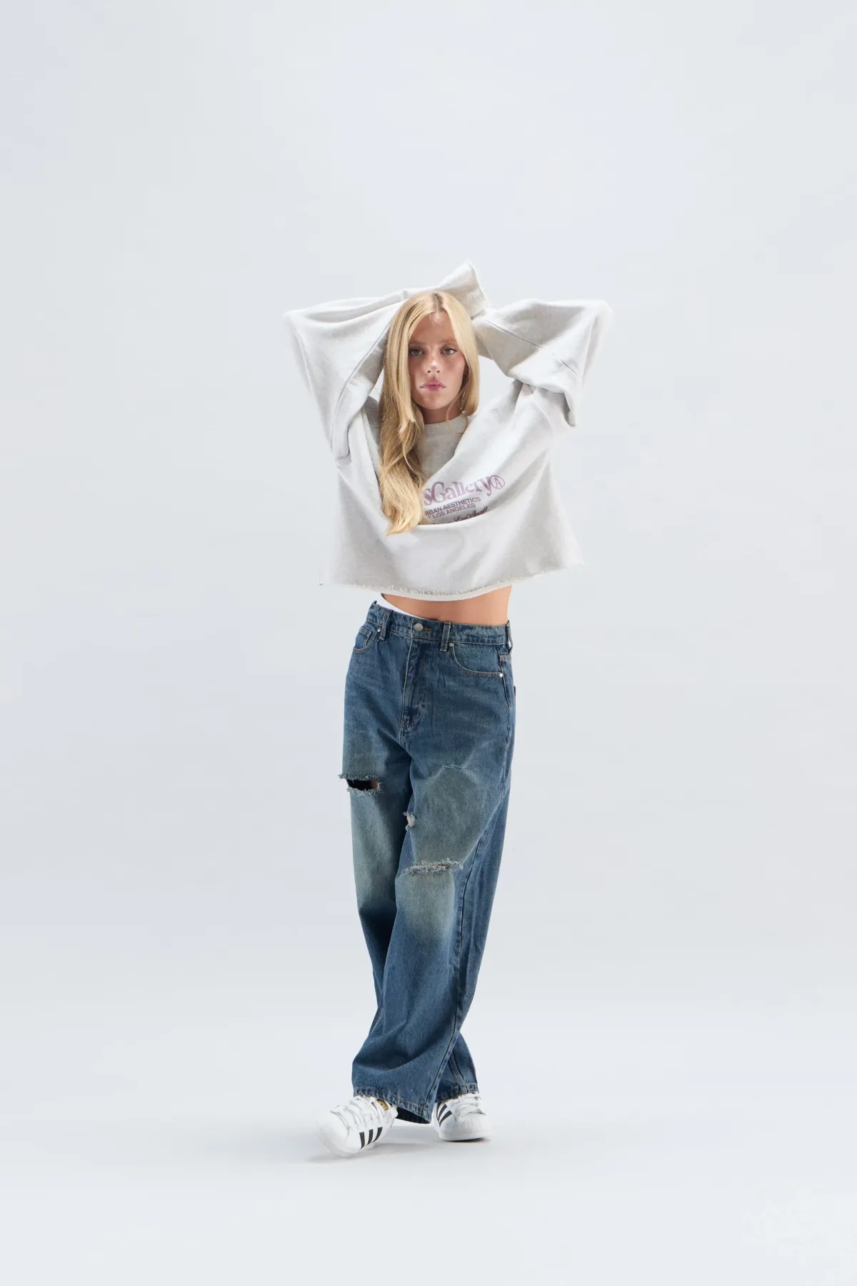 Scuffers Crewneck^Gallery Grey Sweatshirt