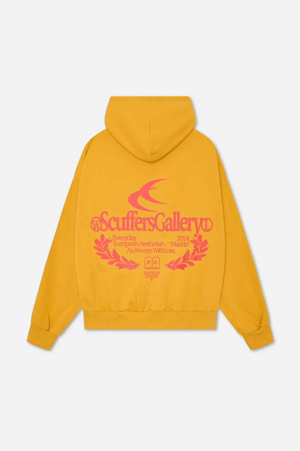 Scuffers Hoodies^Gallery Yellow Hoodie