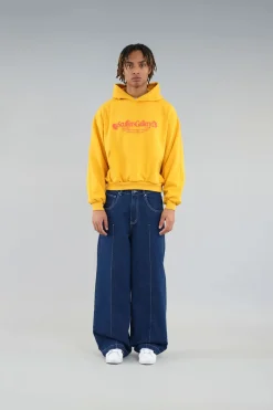 Scuffers Hoodies^Gallery Yellow Hoodie