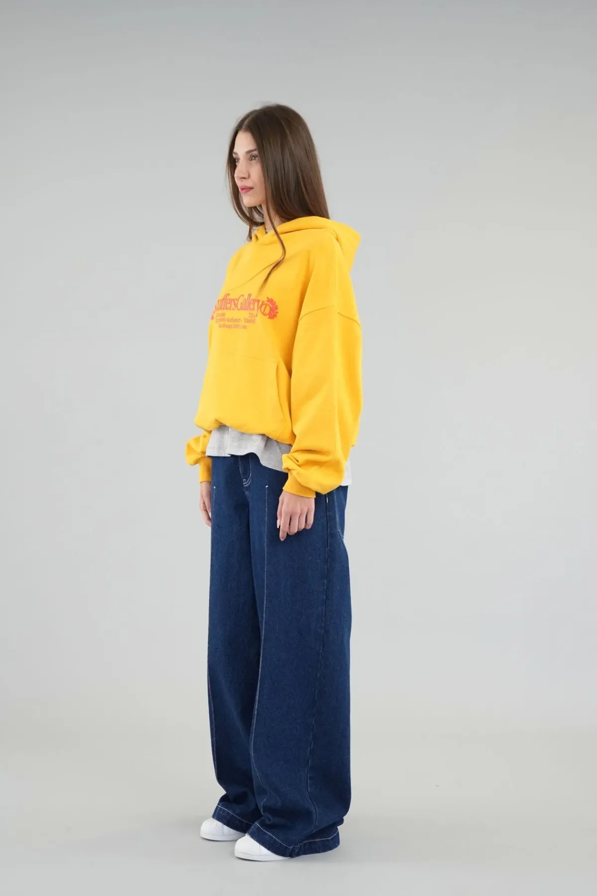 Scuffers Hoodies^Gallery Yellow Hoodie
