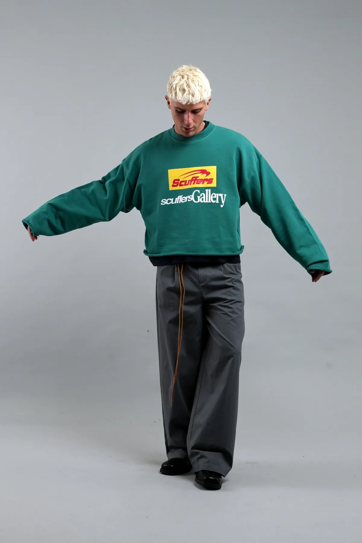Scuffers Crewneck^General Green Sweatshirt