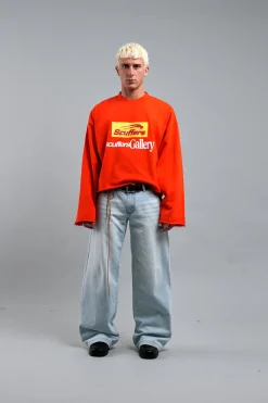 Scuffers Crewneck^General Orange Sweatshirt
