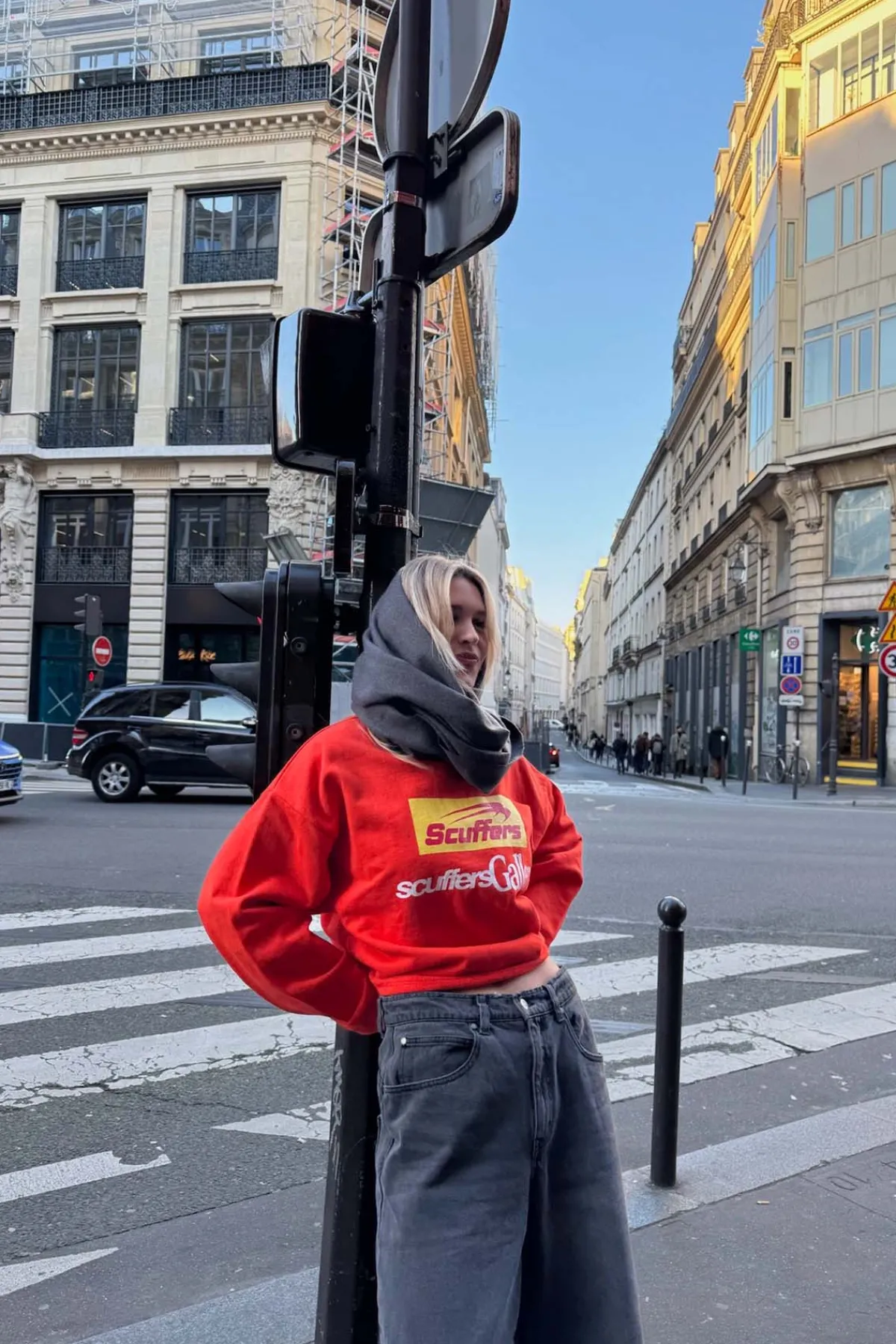 Scuffers Crewneck^General Orange Sweatshirt