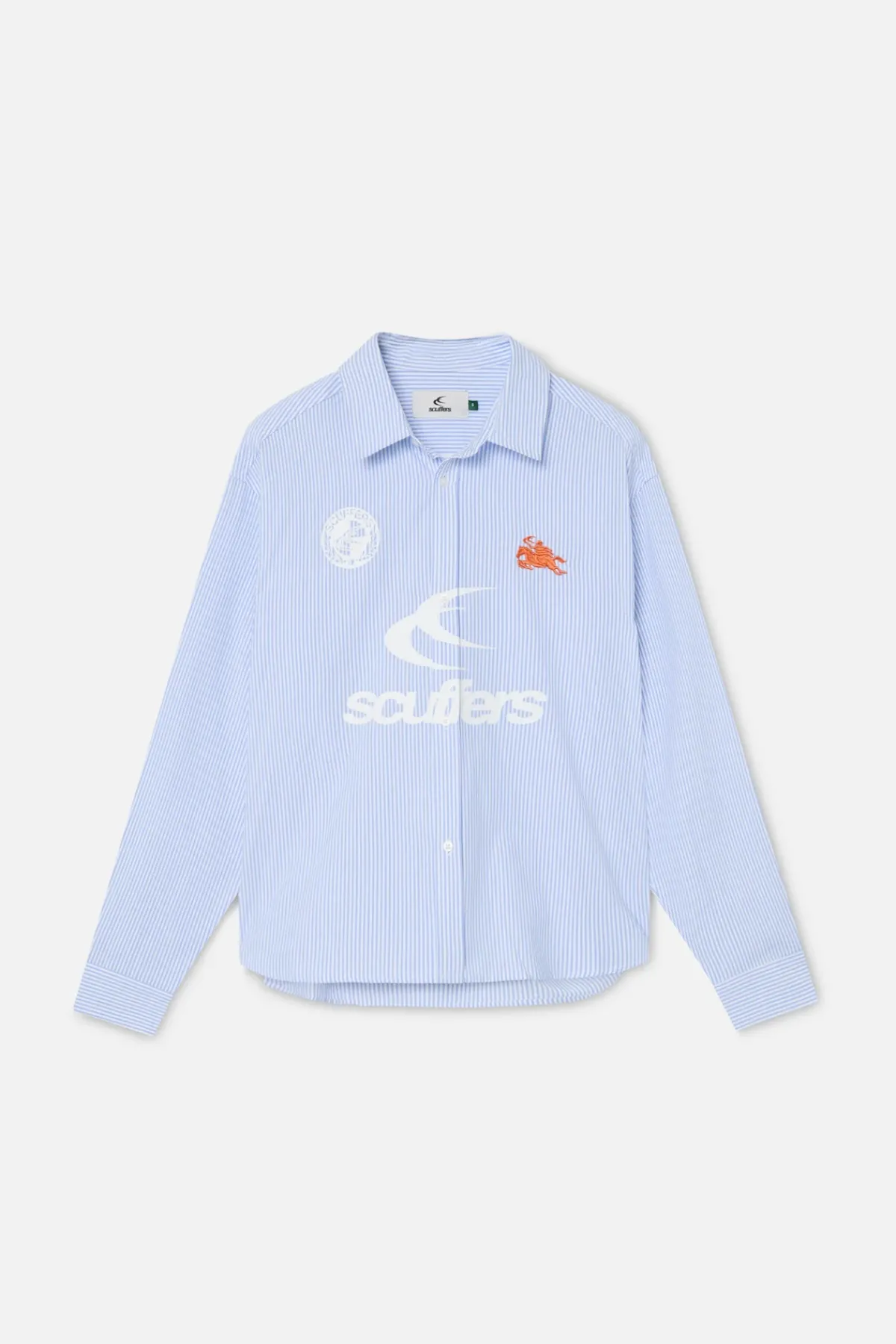 Scuffers Shirts & Polos^Germain Blue Striped Shirt