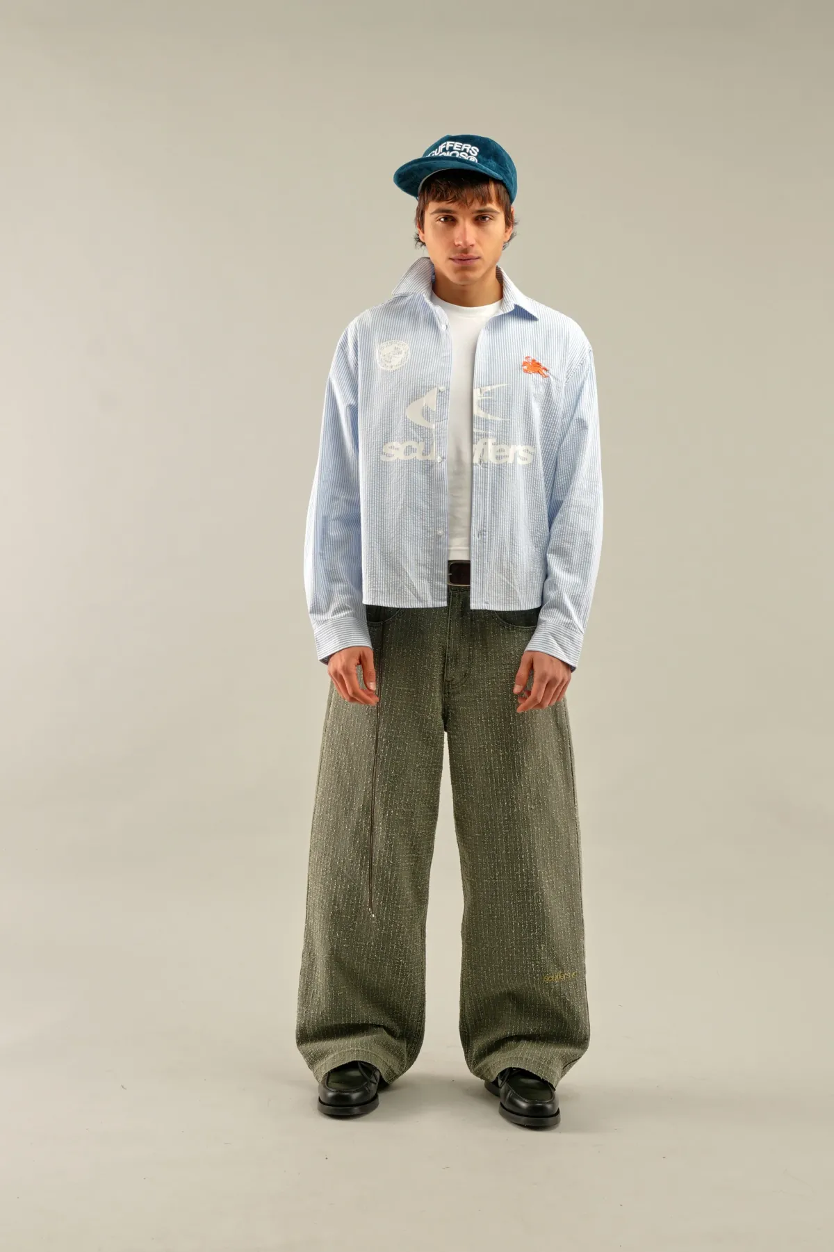 Scuffers Shirts & Polos^Germain Blue Striped Shirt