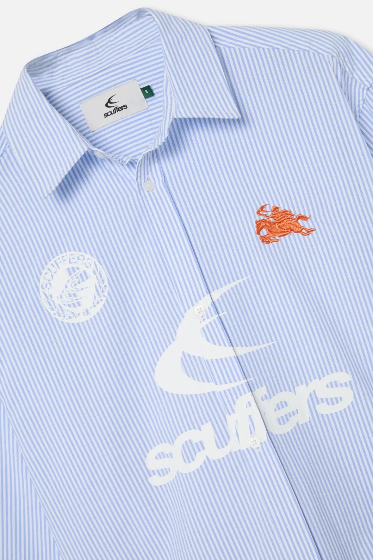 Scuffers Shirts & Polos^Germain Blue Striped Shirt