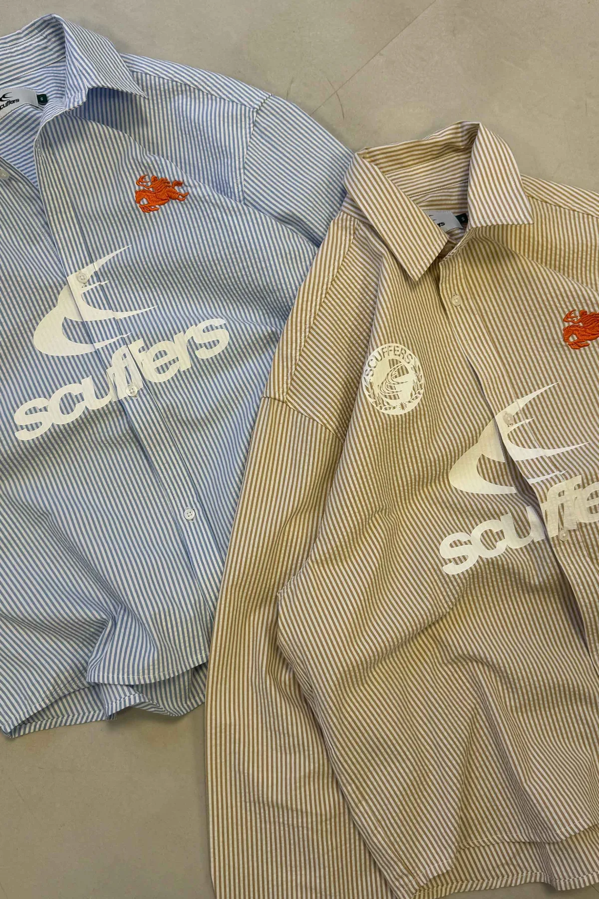 Scuffers Shirts & Polos^Germain Blue Striped Shirt