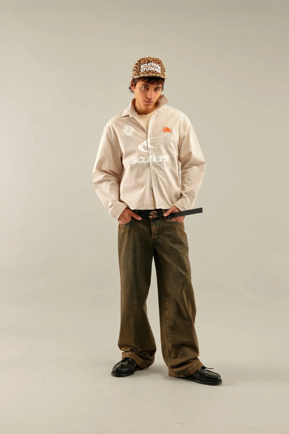 Scuffers Shirts & Polos^Germain Yellow Striped Shirt