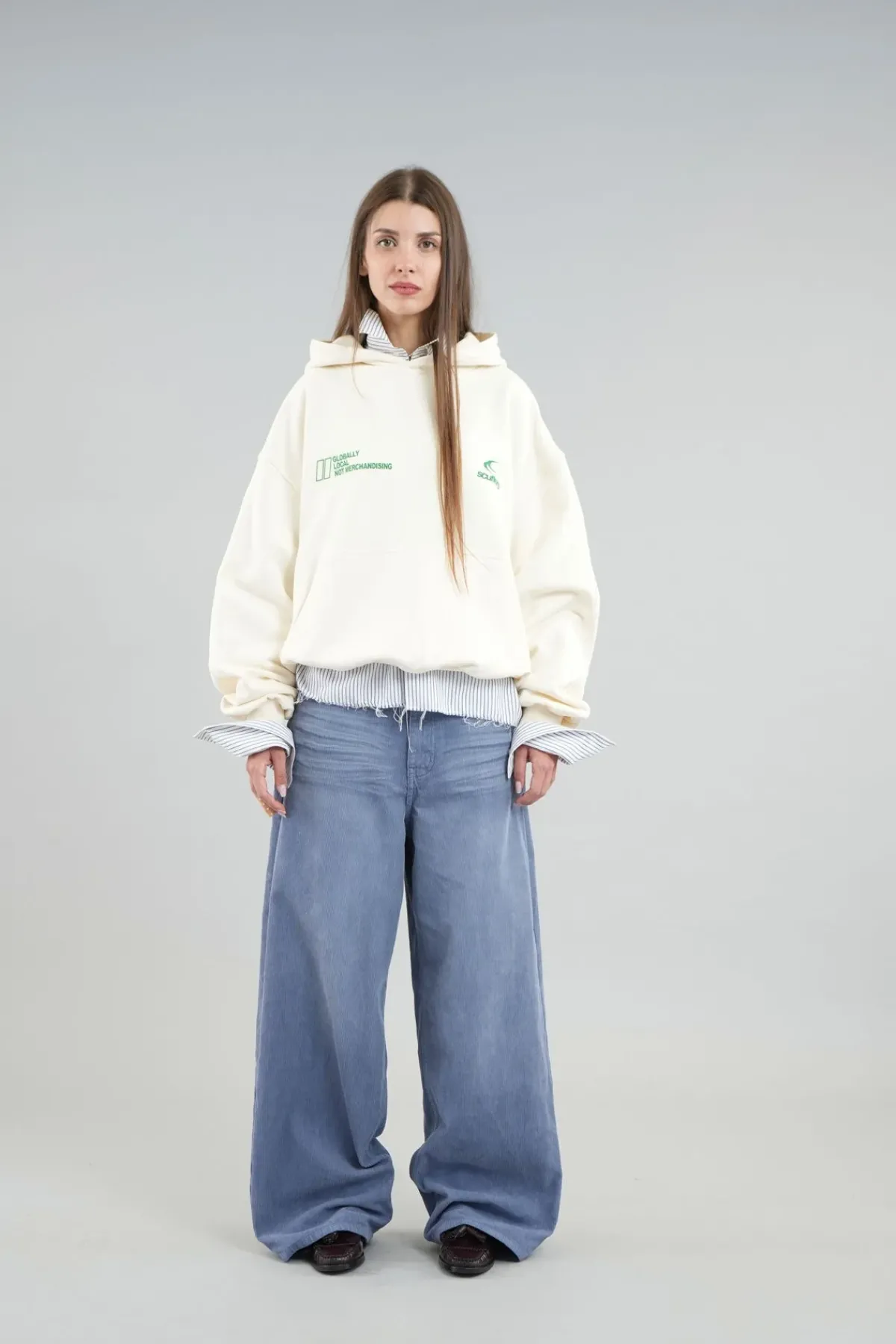 Scuffers Hoodies^Globally Ecru Hoodie