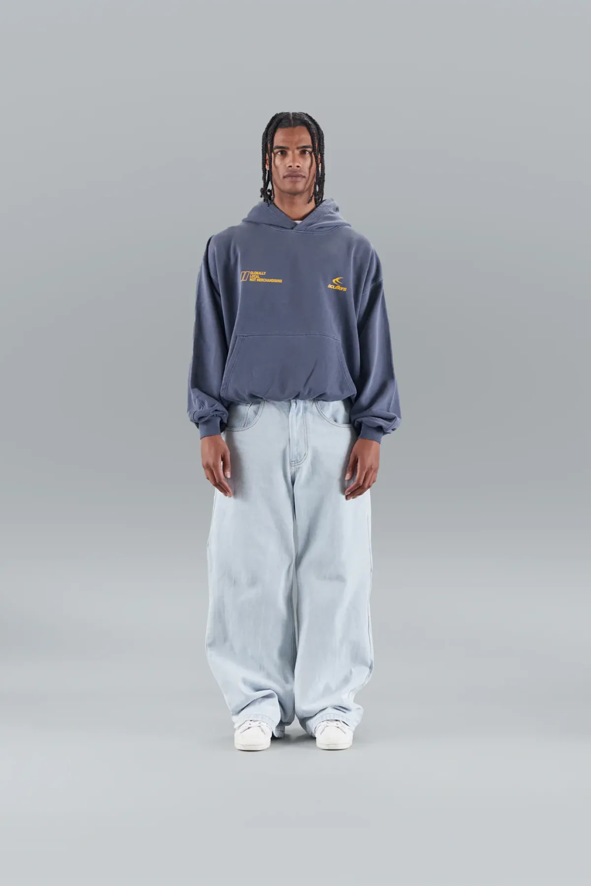 Scuffers Hoodies^Globally Navy Hoodie