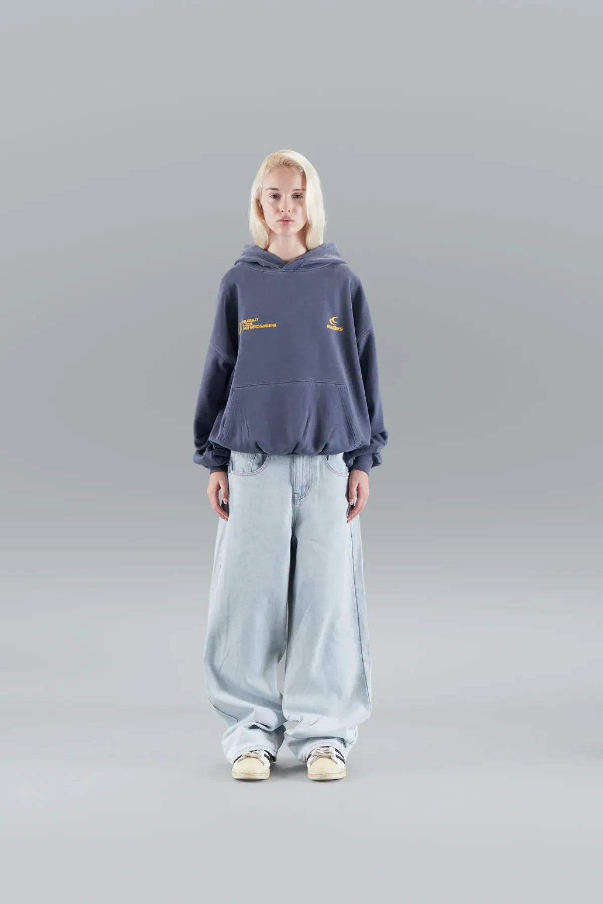 Scuffers Hoodies^Globally Navy Hoodie