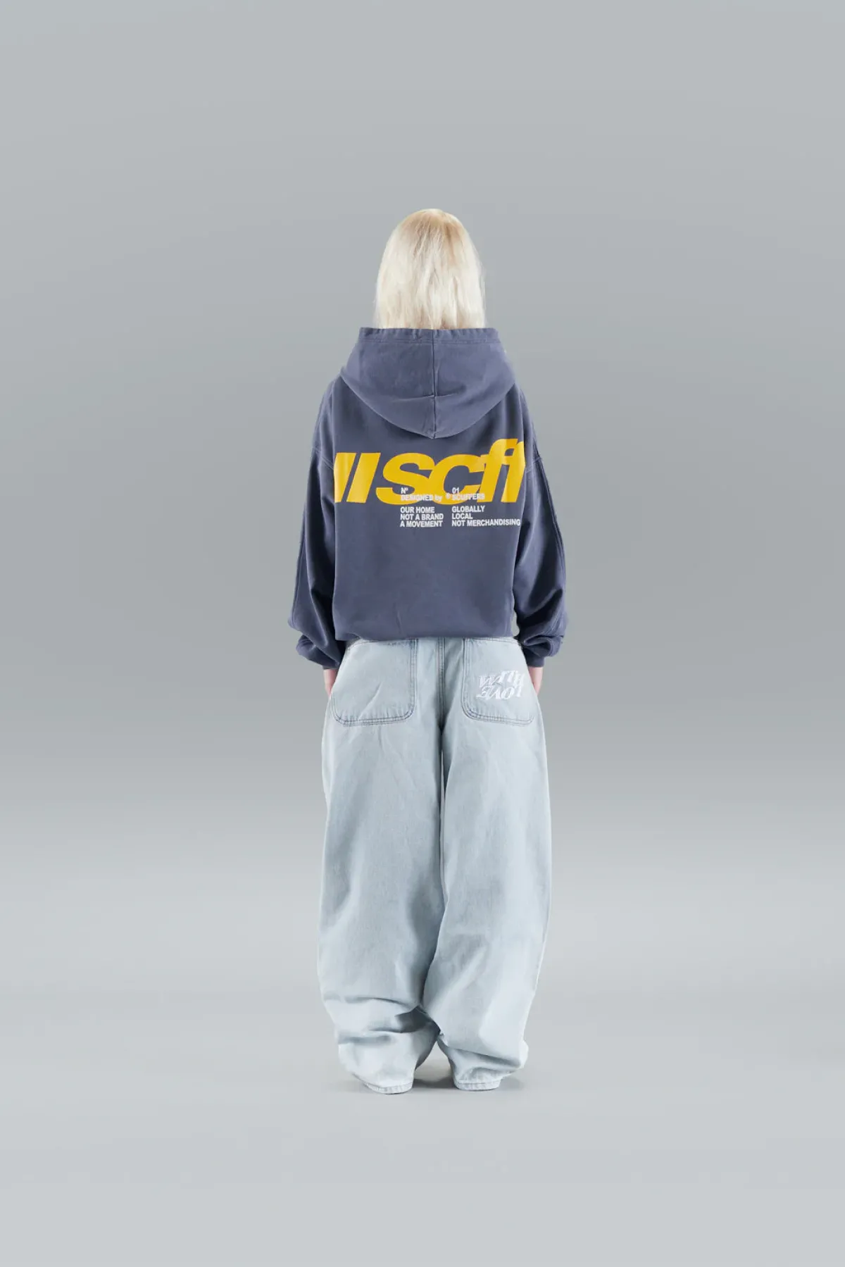 Scuffers Hoodies^Globally Navy Hoodie